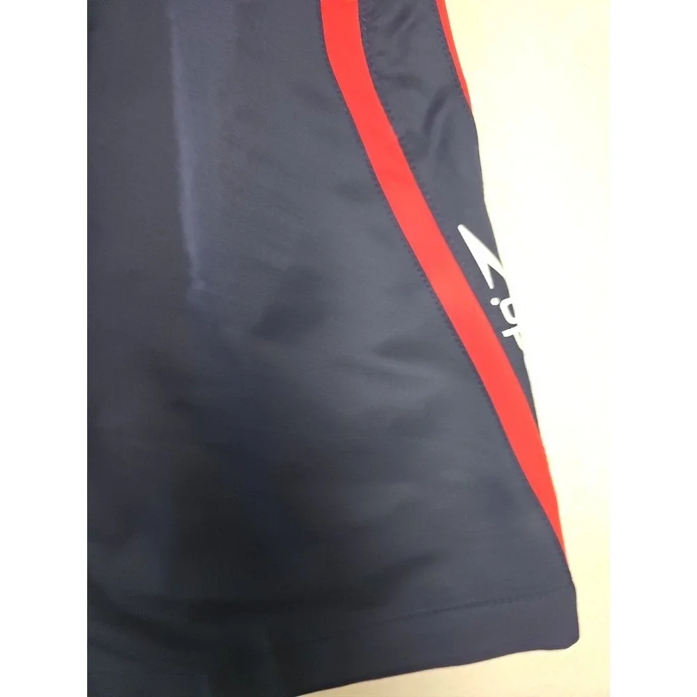 Speedo Men's XXL Lined Swim‎ Shorts-Trunks Navy- Red Polyester